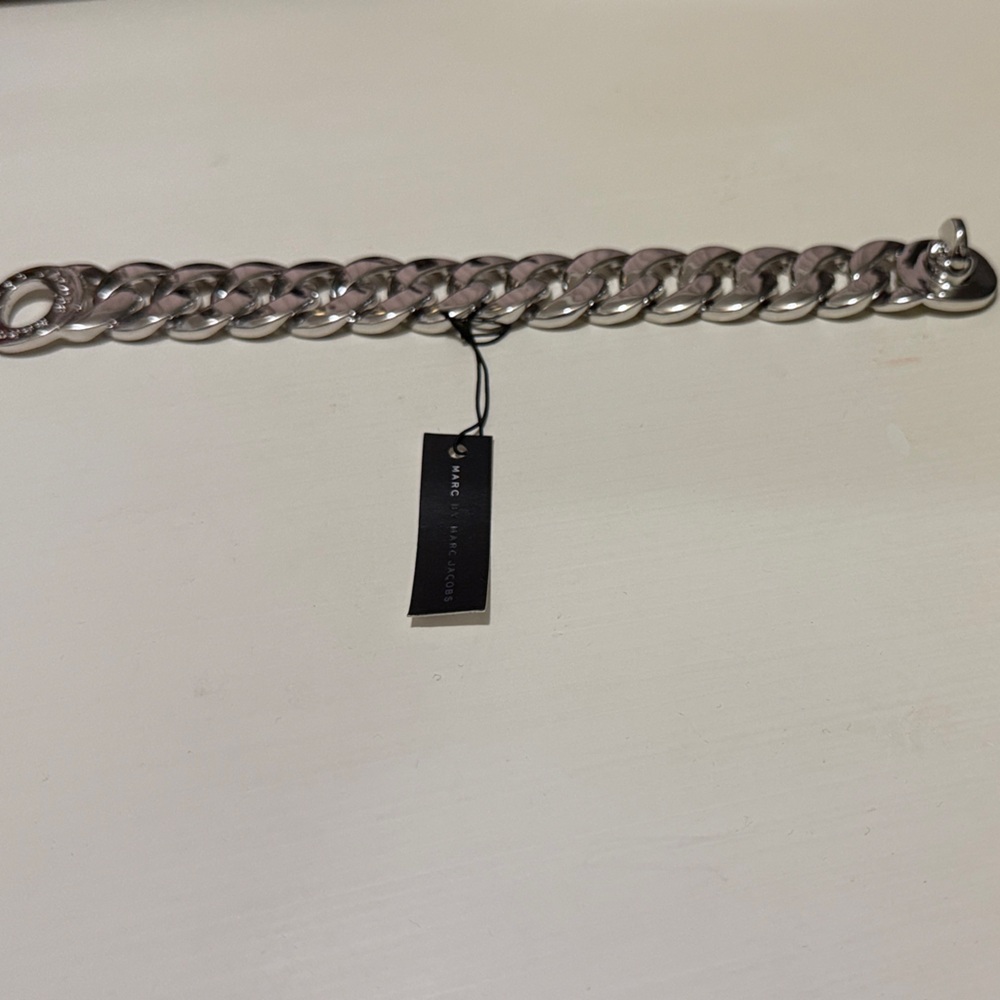 Marc by Marc Jacobs Chain Link Silver Bracelet - Picture 2 of 2